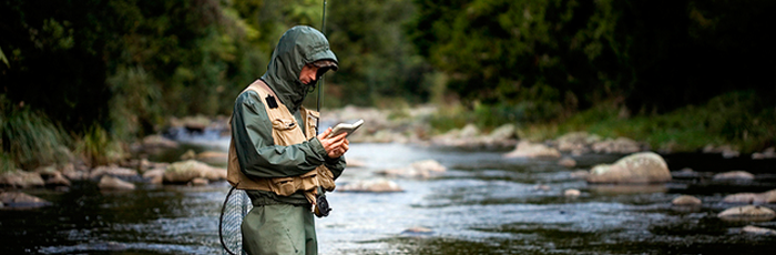 Fly Fishing – by J. R. Greenie