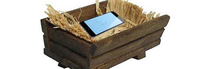 iPhone In A Manger