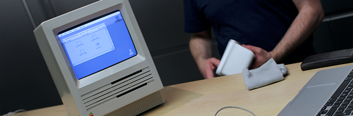 The 30 year old Mac goes back