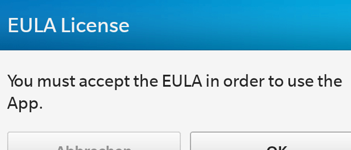 Surely that’s in The EULA?