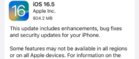 Another iOS Update