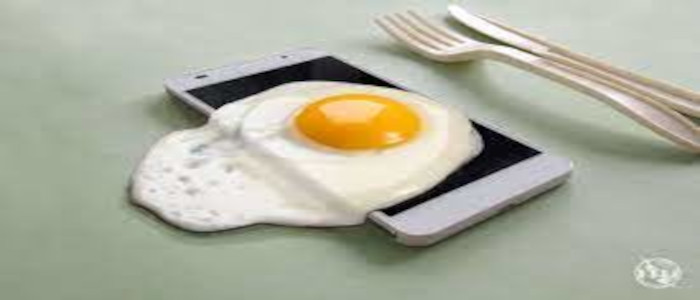 Frying An Egg On Your Phone